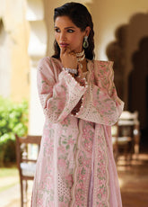Gulaal Embroidered Lawn 3 Piece Unstitched Suit GL25LL D-01 MAGNOLIA